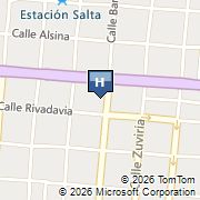 Legado Mitico Salta Map